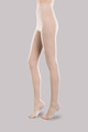 30-40mmHg Sheer Ease Women's Firm Support Natural Open-Toe Pantyhose in [Natural]