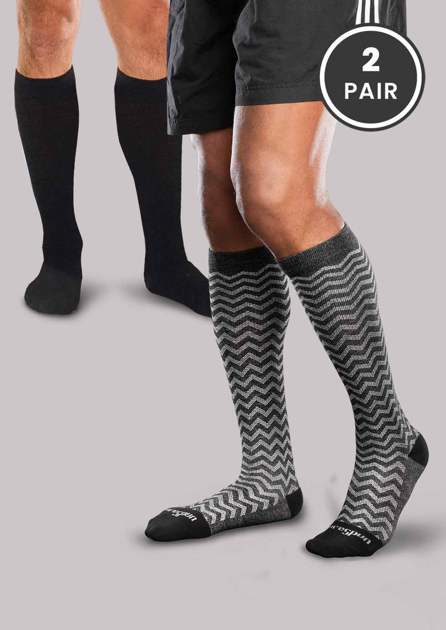 Fashion - Light Support Socks 2 Pack
