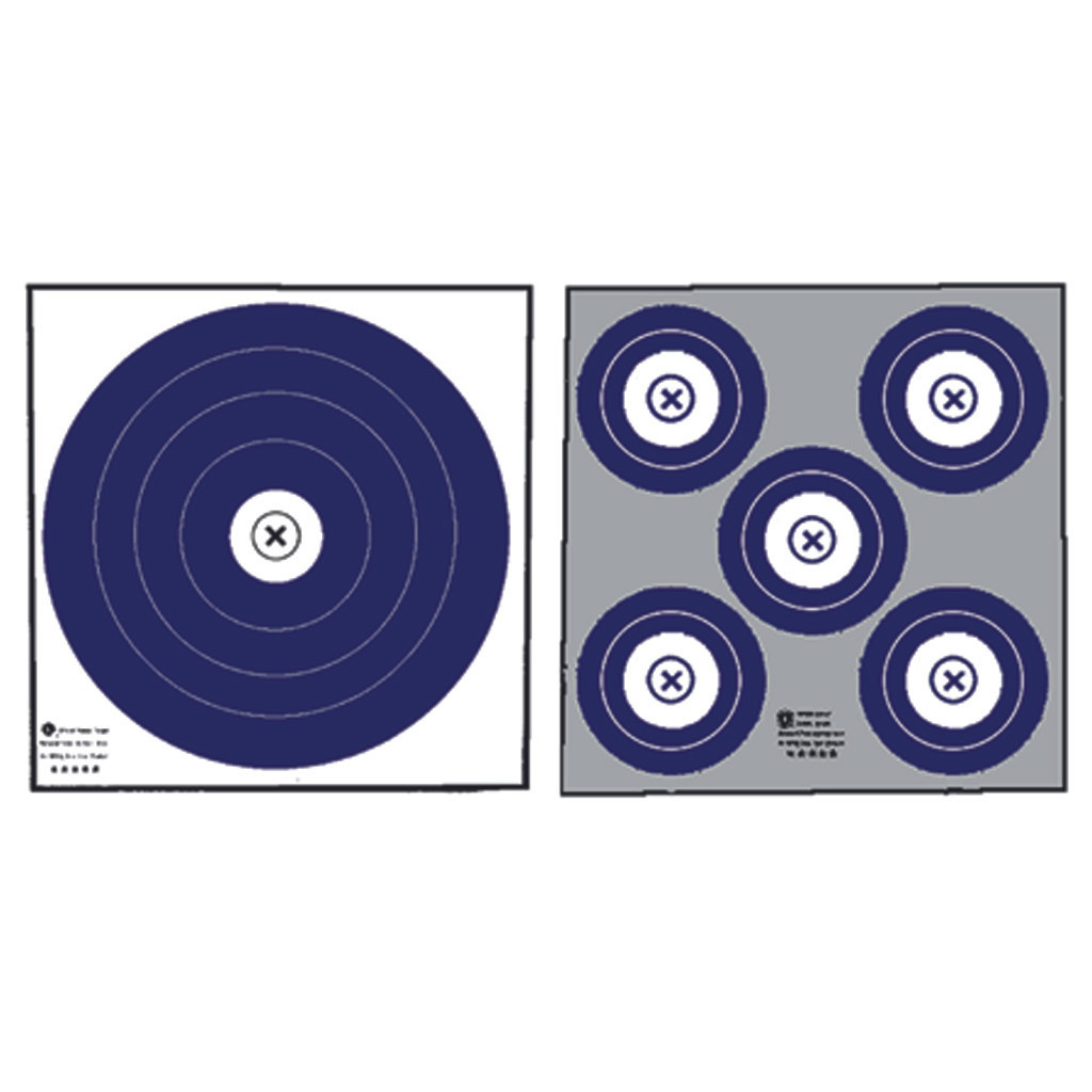 Target Face Threaded Maple Leaf Target Face Nfaa Double Sided Indoor 100 Pk. - Bowhunters ...