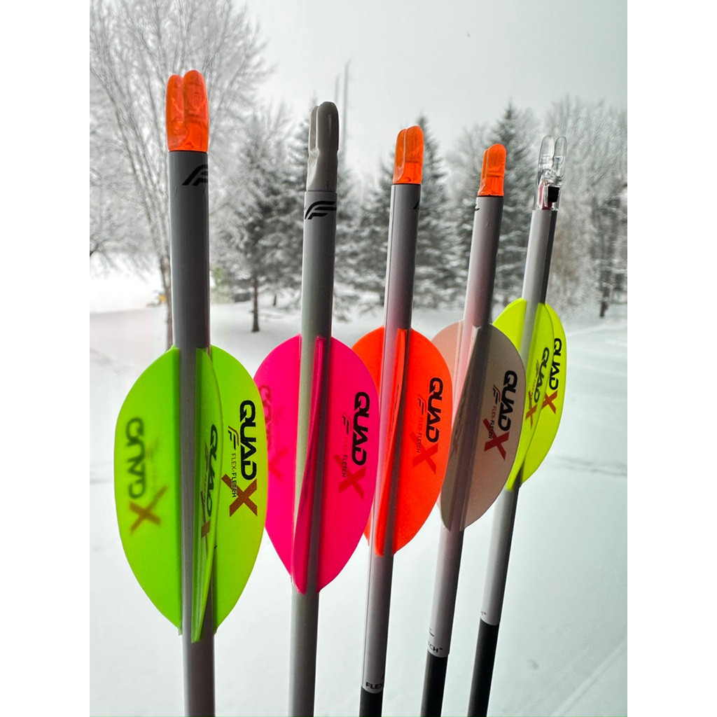 Flex Fletch Quad X Vanes 50 Pk. - Bowhunters Superstore