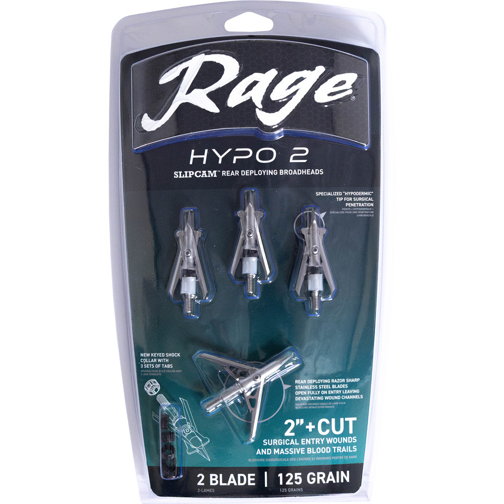 Rage Hypo Series Broadheads - Thumbnail 5