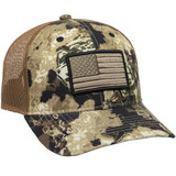 Outdoor Cap Veil Flag Cap