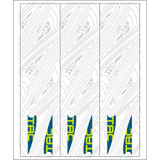Tac Vanes Arrow Specific Wraps White Size C 4.675 13 Pk.