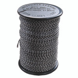 Bcy 62 Braided Center Serving Black/white .025 60 Yds.