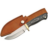 Szco Drop Point Skinner Knife Black