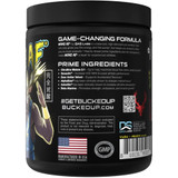 Bucked Up Woke Af Pre-workout Anime Yuza/peach 30 Serving Tub