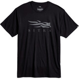 Sitka Icon Tee Black Charcoal