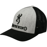 Browning Men's Meshback Hat Heather/black Large/x Large