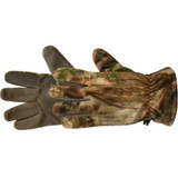 Manzella Hunter Fleece Gloves Realtree Edge