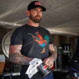 Black Rifle Tacticock T-shirt Vintage Black