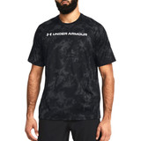 Ua Tech Camo Tee Black