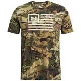 Ua Freedom Camo Tee Forest Camo