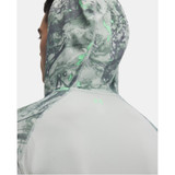 Men's Ua Fish Pro Camo Hoodie Hydro Green-silica Green-matrix Green