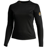 Scentlok Womens Climafleece Baseslayer Top Black