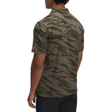 Men's Ua Drive Freedom Printed Polo Marine Od Green--black