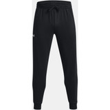 Men's Ua Rival Fleece Joggers Black--white