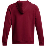Men's Ua Rival Fleece Hoodie Cardinal--white
