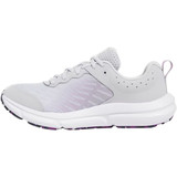 Women's Ua Charged Assert 10 Running Shoes Halo Gray-andromeda Purple