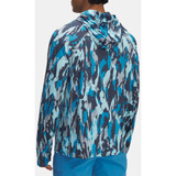 Men's Ua Fish Elite Printed Hoodie Harbor Blue--white