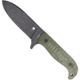 Cobratec Psk Knife Black Dark Stonewash Fixed Blade Od Green Dark Stonewash
