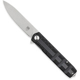 Cobratec Large Kuzio Drop Folder Knife Folding Blade Black