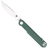 Cobratec Monarch G-10 Folder Knife Folding Blade Green