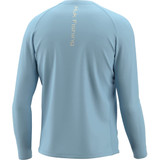 Huk Vented Pursuit Long Sleeve Crystal Blue