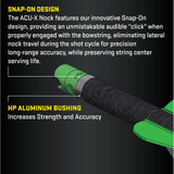 Tenpoint Acu-x Nock Green 12 Pk.