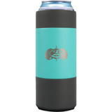 Toadfish Non-tipping Slim Can Cooler Teal