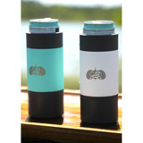 Toadfish Non-tipping Slim Can Cooler White