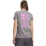 Ua Freedom Flagwomen's Short Sleeve
