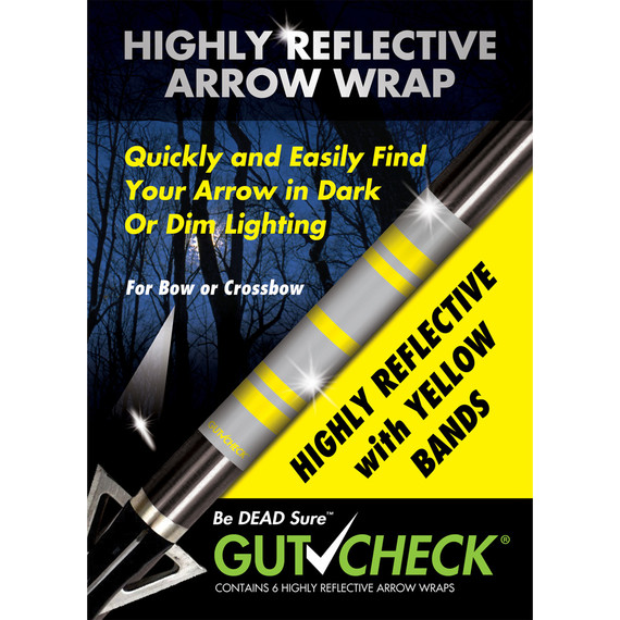 Gut Check Highly Reflective Arrow Wraps