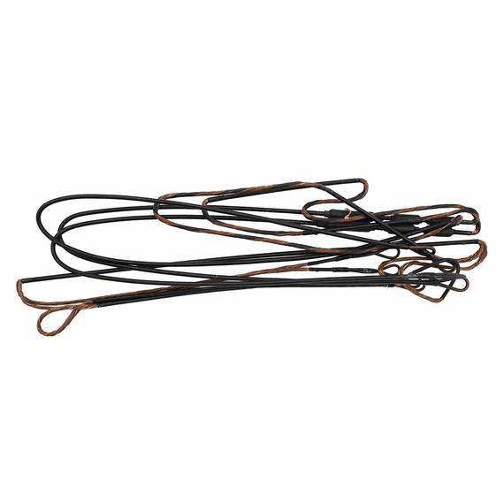 Gas High Octane String And Cable Set Tan/black Bowtech Revolt Xl