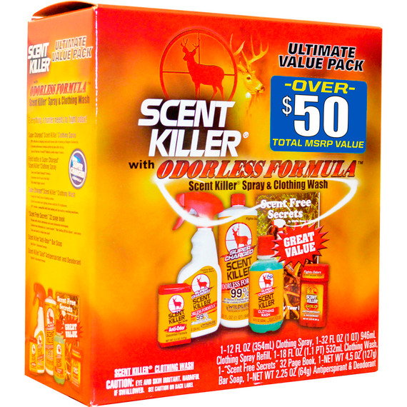 Wildlife Research Super Charged Scent Killer Kit