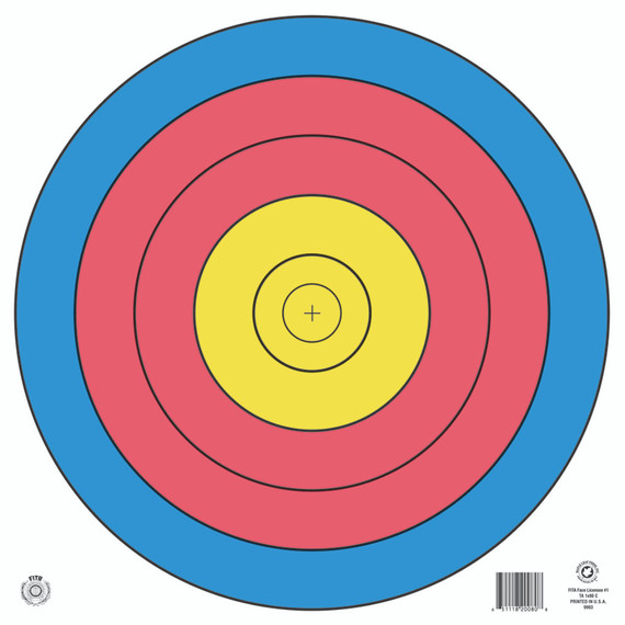 Maple Leaf Target Face Fita 5-ring 80 Cm.