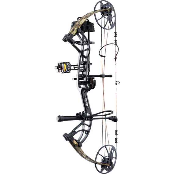 Bear Cruzer G4 Rth Bow Package Black/mossy Oak Roots 10-70 Lbs.