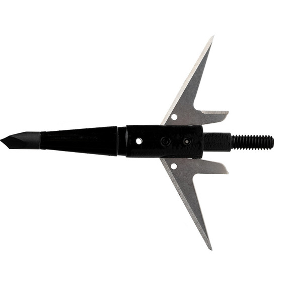 QAD Exodus Deep Six Broadhead – 100 Grain, US Made, 3-Pack (BD100-S) For Crossbow