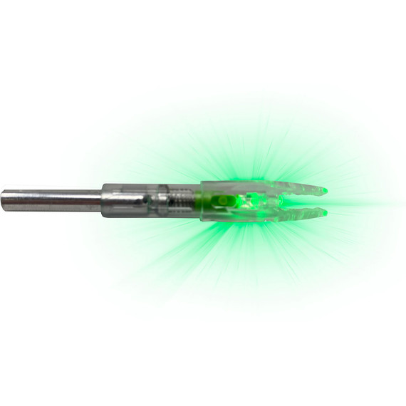 Victory Switch Lighted Nocks .245 Green 3 Pk.