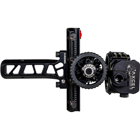 Axcel Driver Slider Sight W/accustat Ii Scope Stealth Bh Bridge-lock .019 Micro 3 Pins Rh