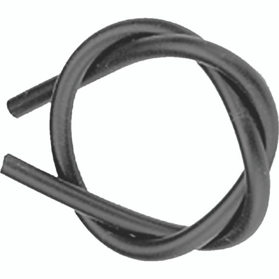Pine Ridge Silicone Peep Tubing Black 3 Ft.