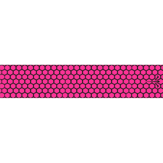 White Water Archery Honeycomb Fade Arrow Wraps Open Hot Pink 5 In. X 1.125 In. 15 Pk.
