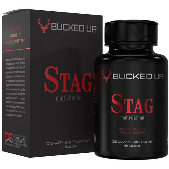 Bucked Up Stag Full Spectrum Multivitamin 60 Capsules