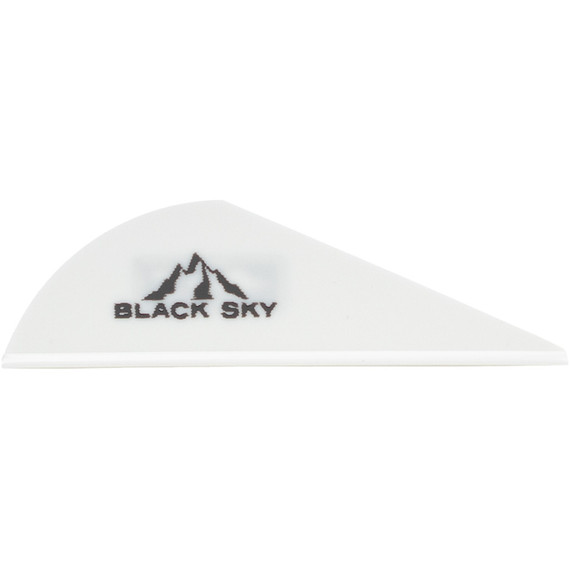 Bohning Black 2 In. Sky Vane 36 Pk.