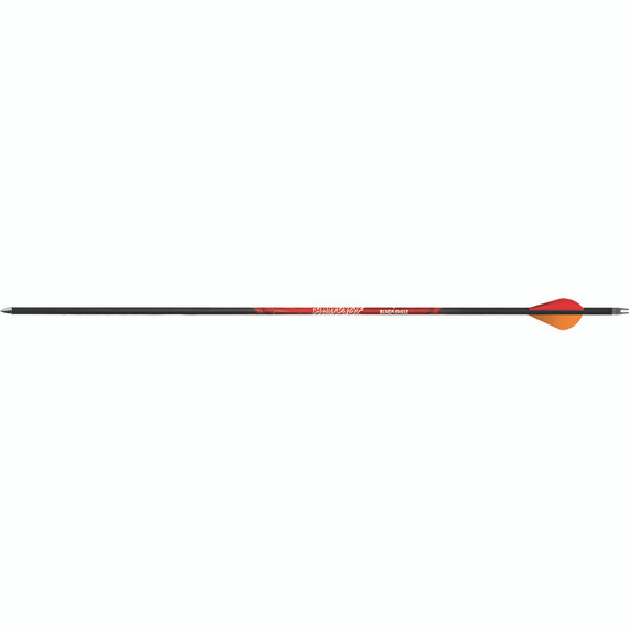 Black Eagle Rampage Arrows .001 400 Blazer Vanes 6 Pk.