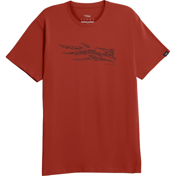 Sitka Icon Shed Tee Red