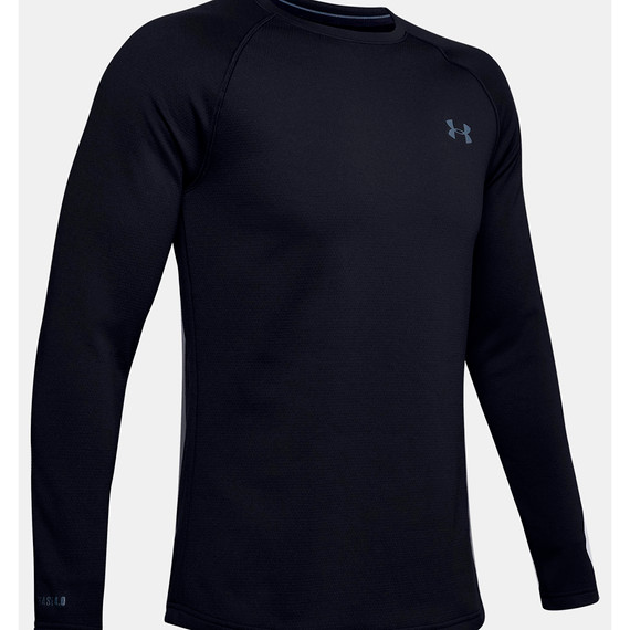 Ua Base 4.0 Crew Thermal Black Large