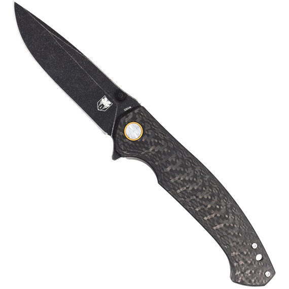Cobratec Aventus Carbon/titanium S35vn Knife Folding Blade Carbon Fiber