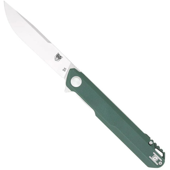 Cobratec Monarch G-10 Folder Knife Folding Blade Green