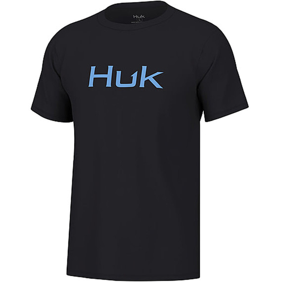 Huk Huk Logo T-shirt Black