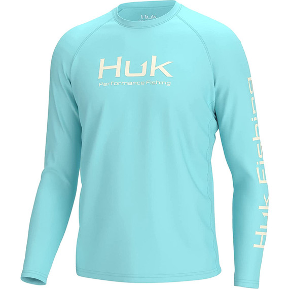 Huk Vented Pursuit Long Sleeve Island Paradise